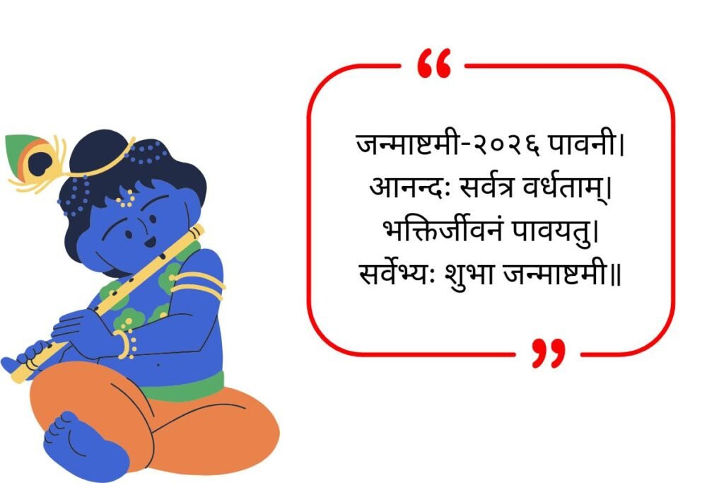 Janmashtami Quotes in Sanskrit