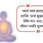 Meditation Quotes In Sanskrit​
